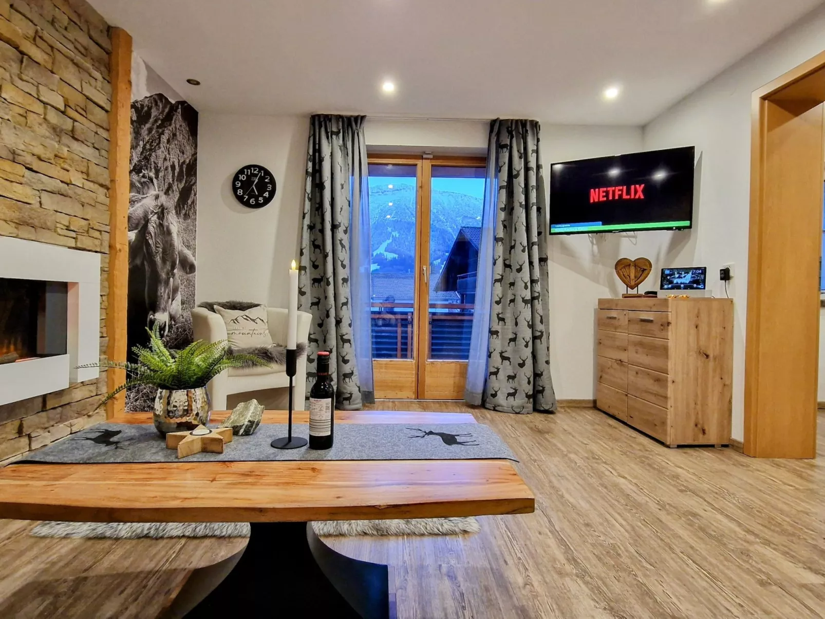 Ruhige-Ferienwohnung mit Süd Balkon in Zentrum