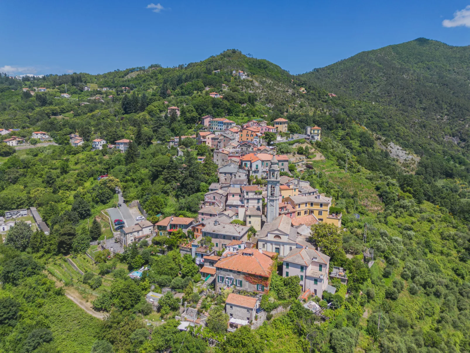Appartement in Castiglione Chiavarese mit Garten-Area