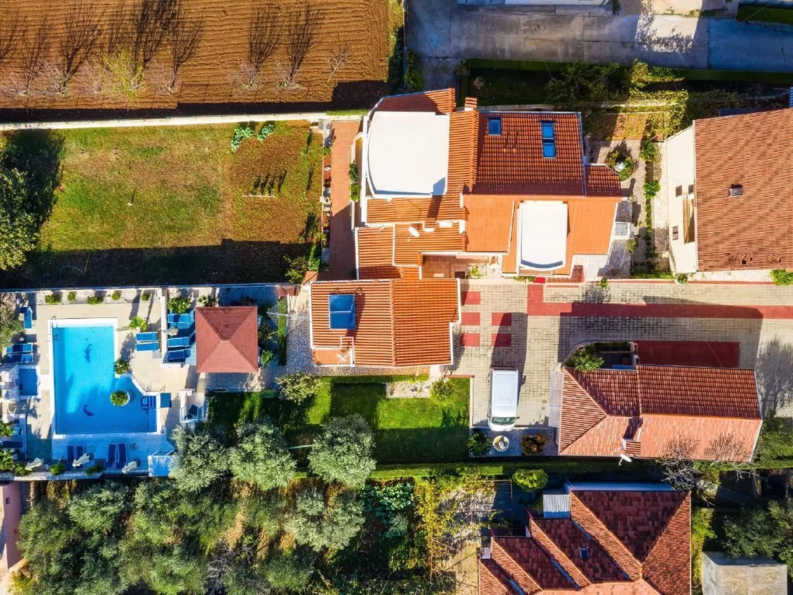 Villa Dalmatina mit Pool  für 4+1 Personen