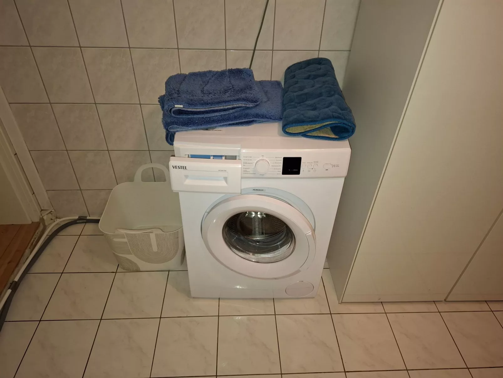 Private Ferienwohnung in Nordenham, großer Balkon