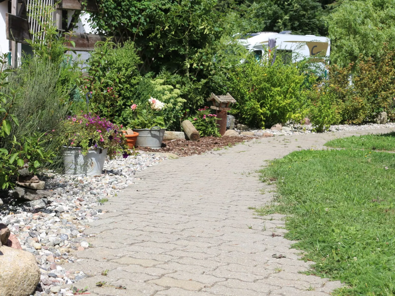 Appartement in Lütow mit Grill