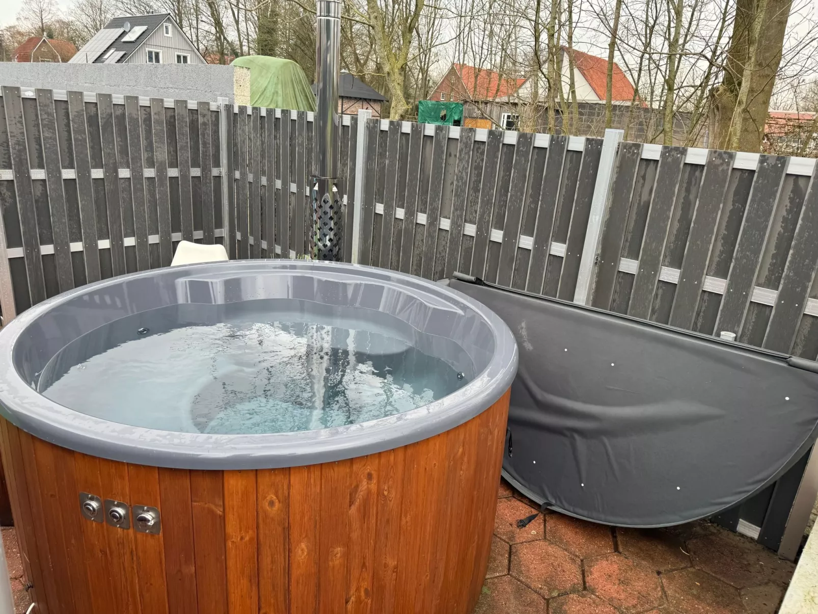 Appartement mit Pool-Dehors