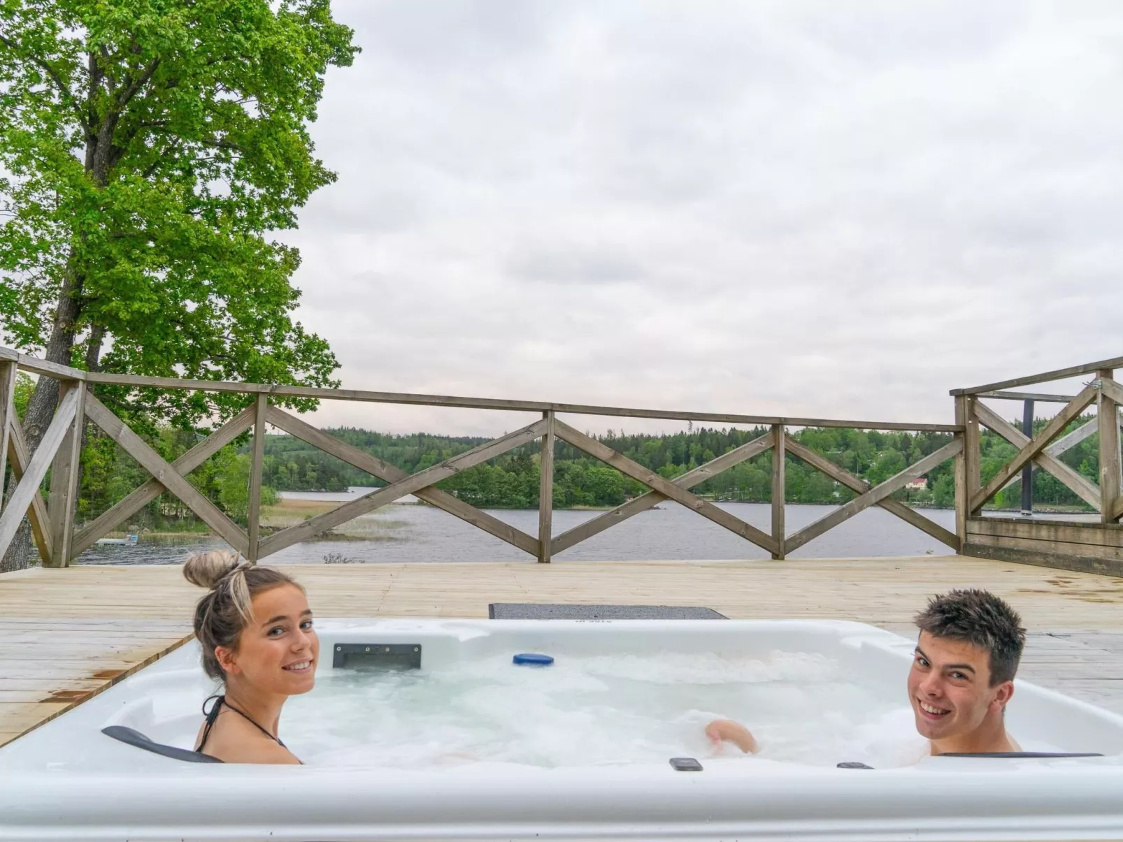 "Évika 3" mit Sauna-Outside