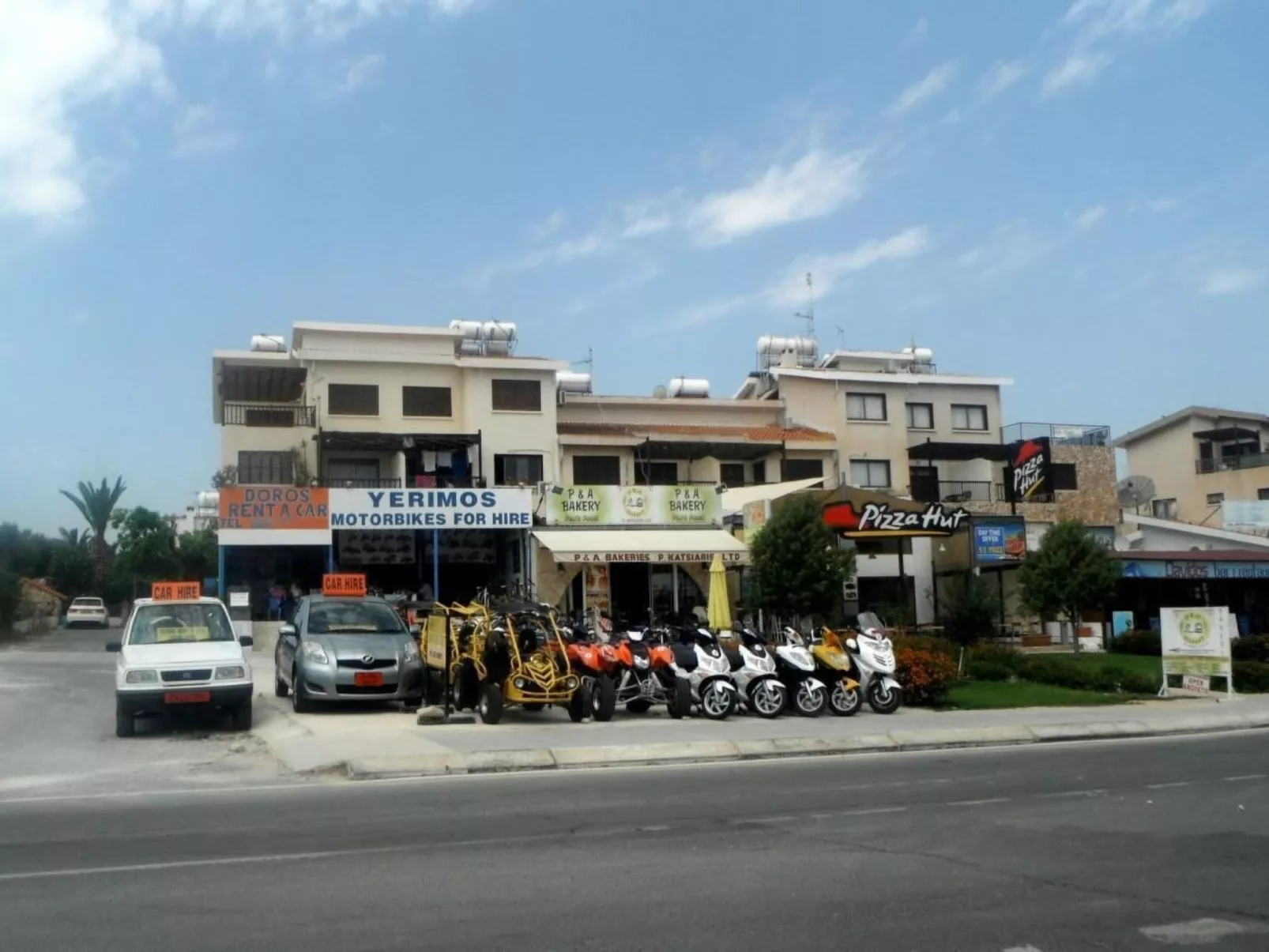 "Palmenvilla" mit privatem Balkon-Dehors