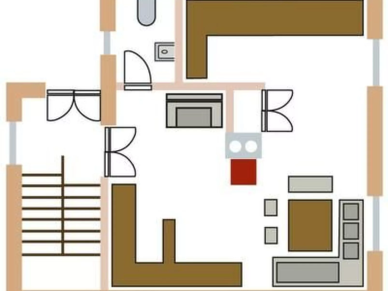 In Igal mit Terrasse und Grill