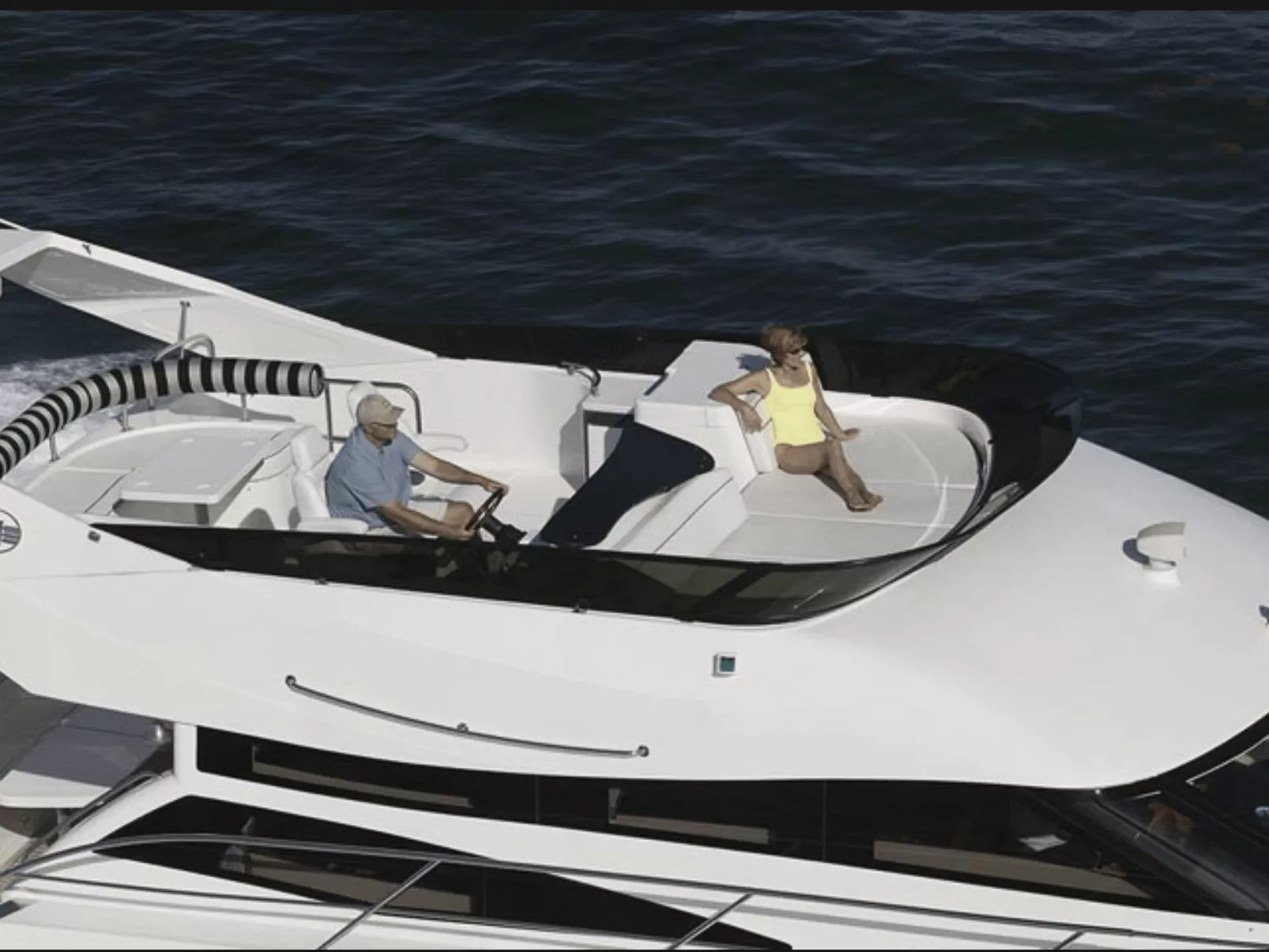 Hausboot mit Blick auf das Wasser