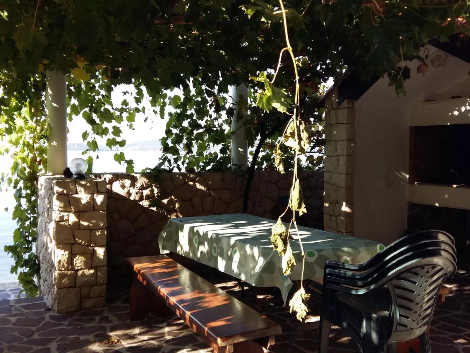 Penthouse mit Balkon für fünf Personen-Draußen