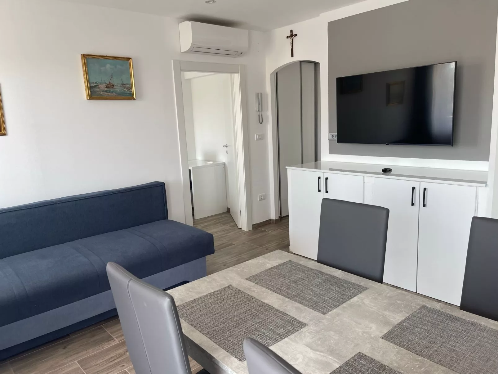 In Fažana mit Terrasse und Garten