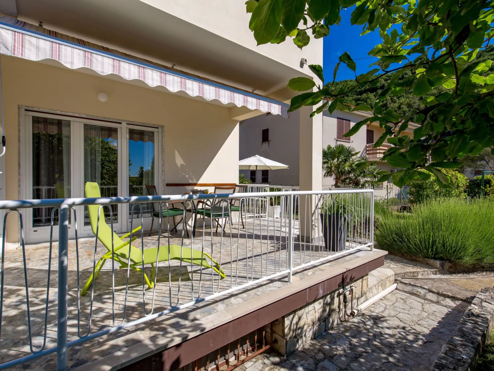 Wohnung "Zwillingsterrassen Gartenwohnung"-Draußen