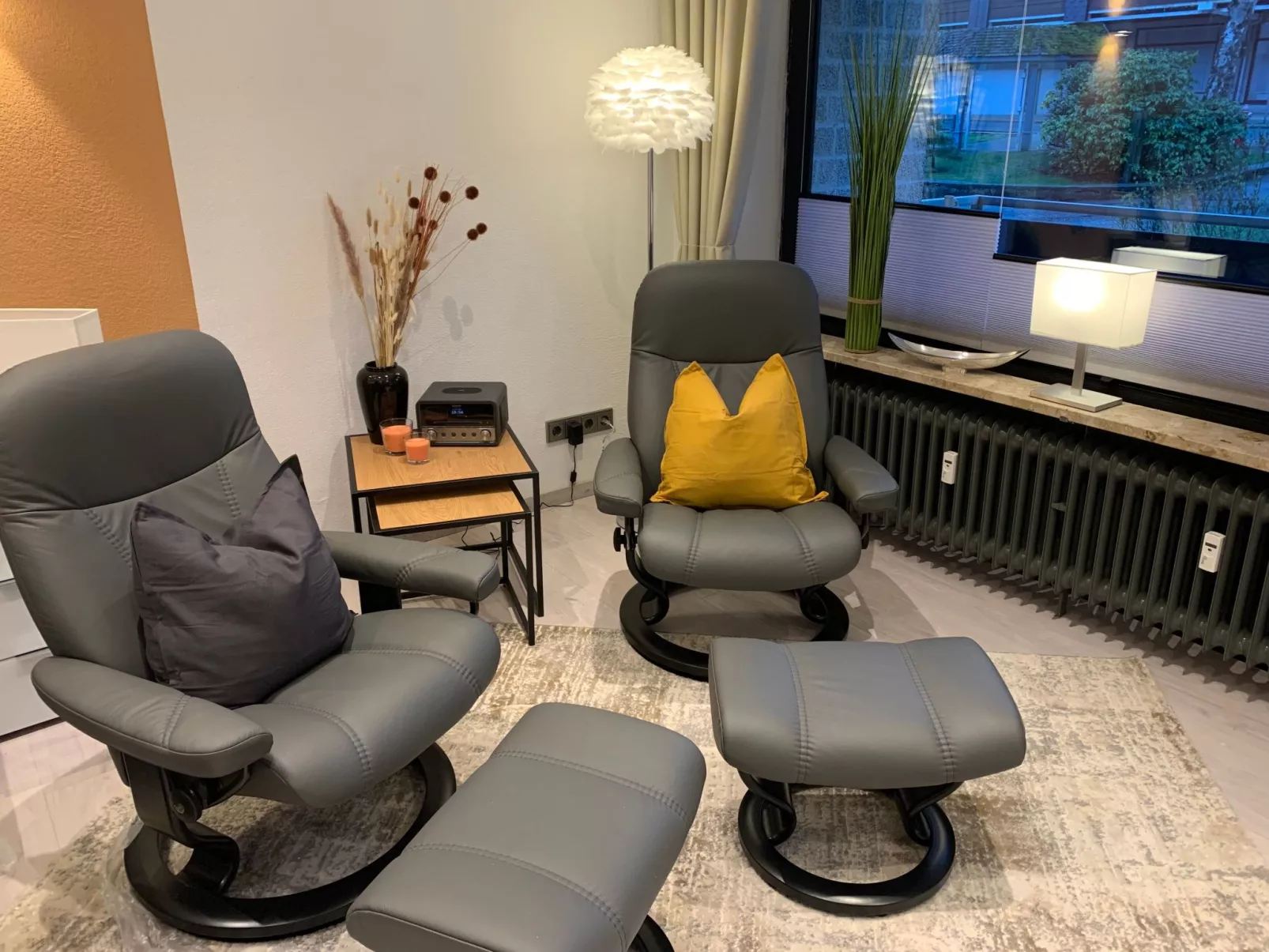 Ferienwohnung mit Boxspringbett-Dehors