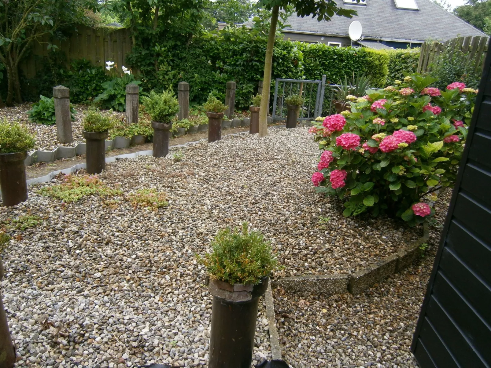 Mit privatem Garten und Grill