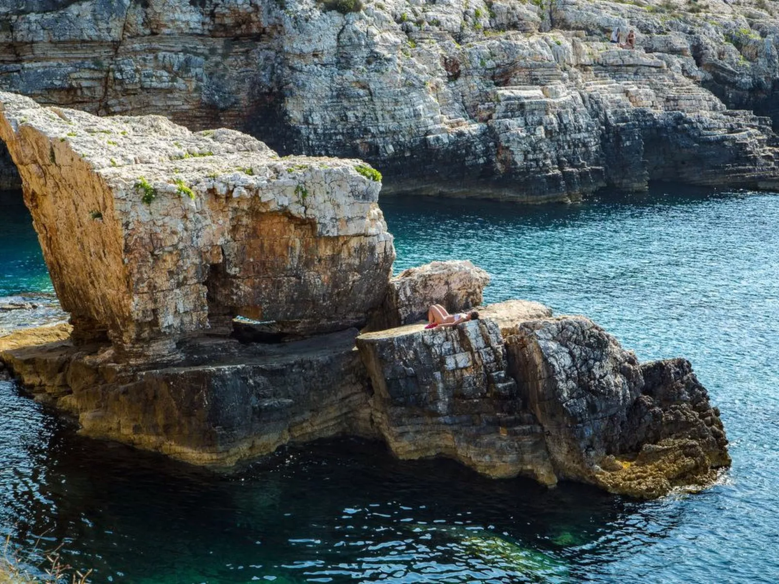 In Premantura-Draußen