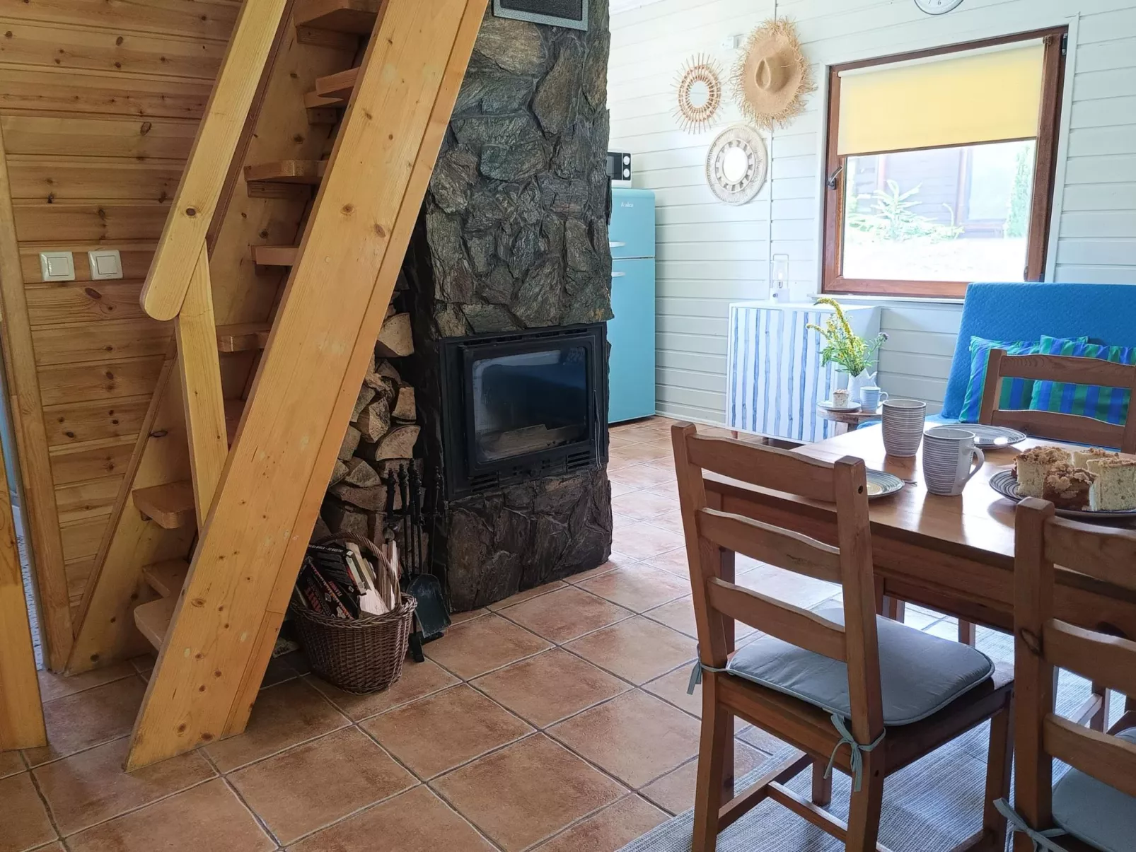 Modernes Ferienhaus in Kopalino mit Grill, Garten und Terrasse-Dedans