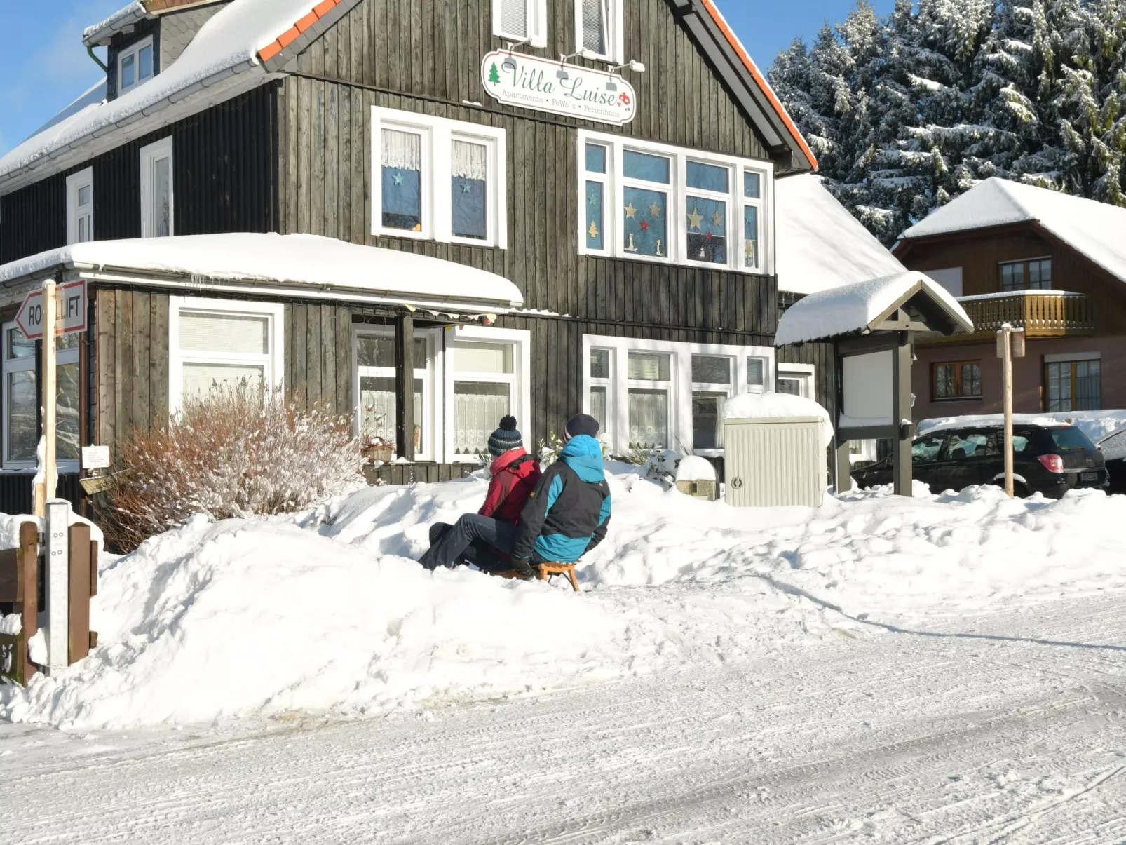 Große und moderne Ferienwohnung im Erdgeschoss