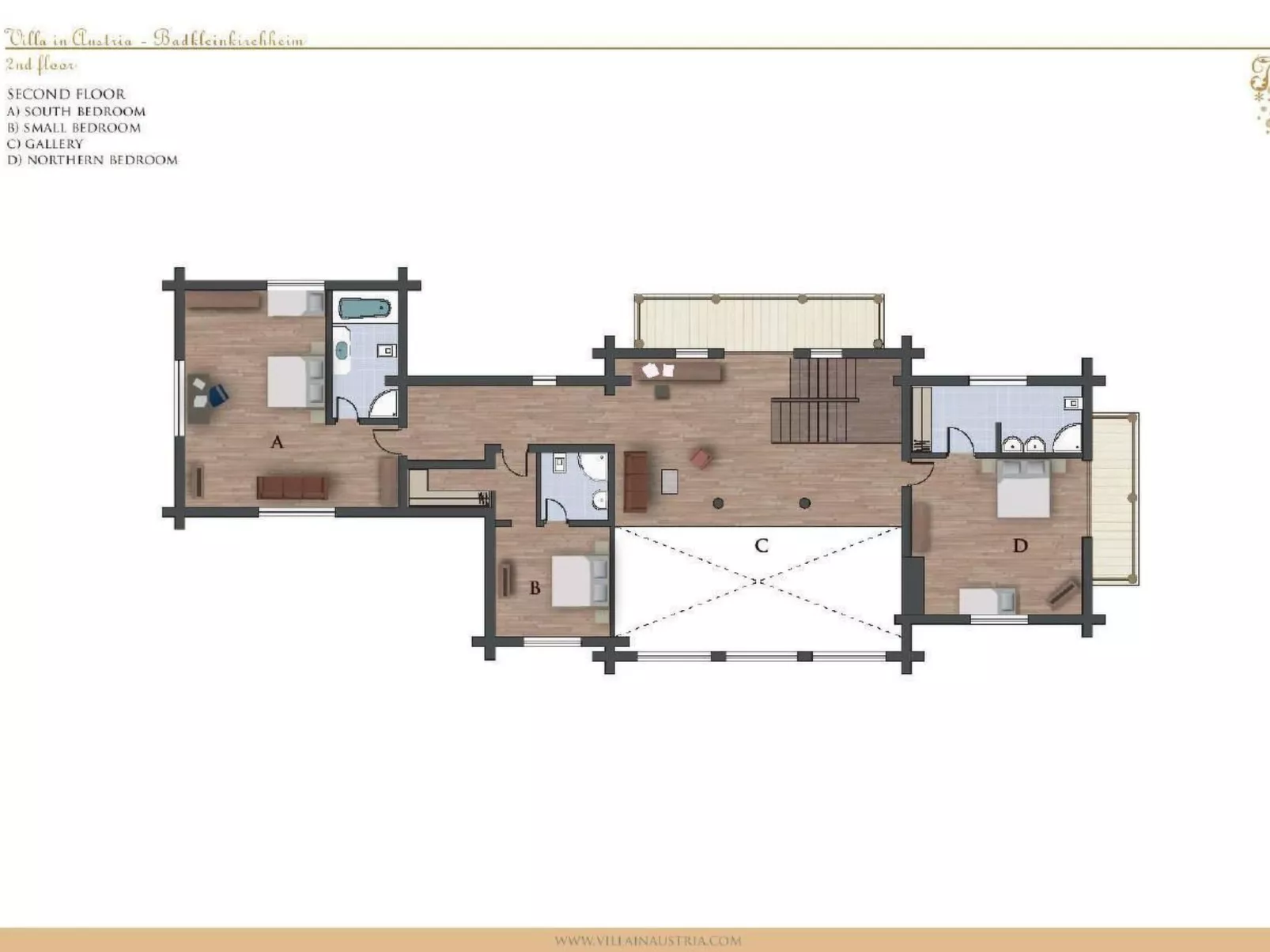 Einzigartiges Designer Log House "Chalet Caprea"-Inside