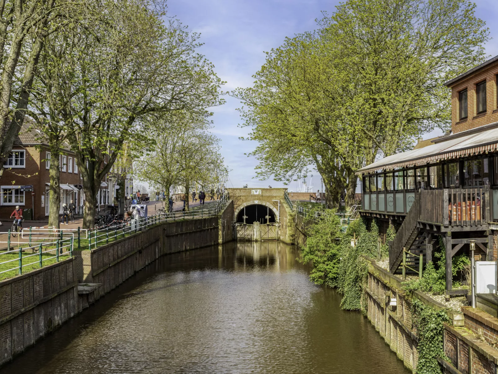 In Pilsum mit Großem Garten-Area
