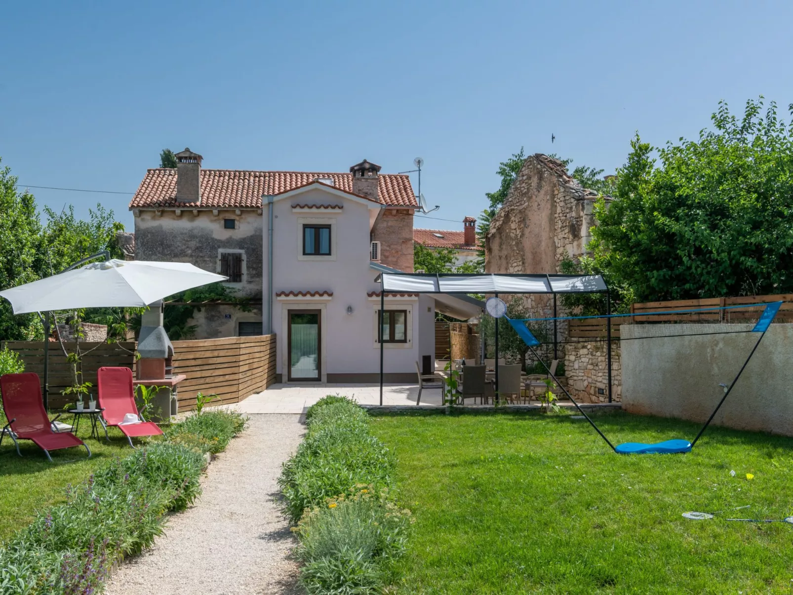 Typisch istrisches Steinhaus Brnistra in Rakalj