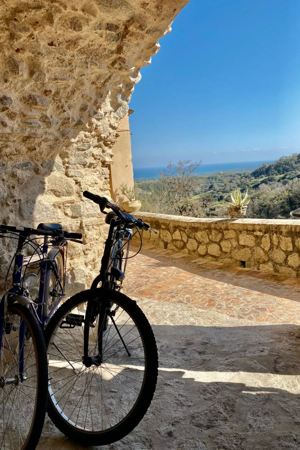 Großes Studio mit Terrasse mit Meerblick-Draußen