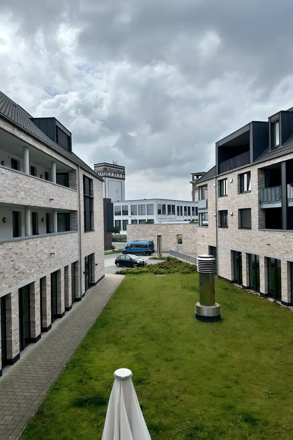 FeWo Am Citybogen-Draußen