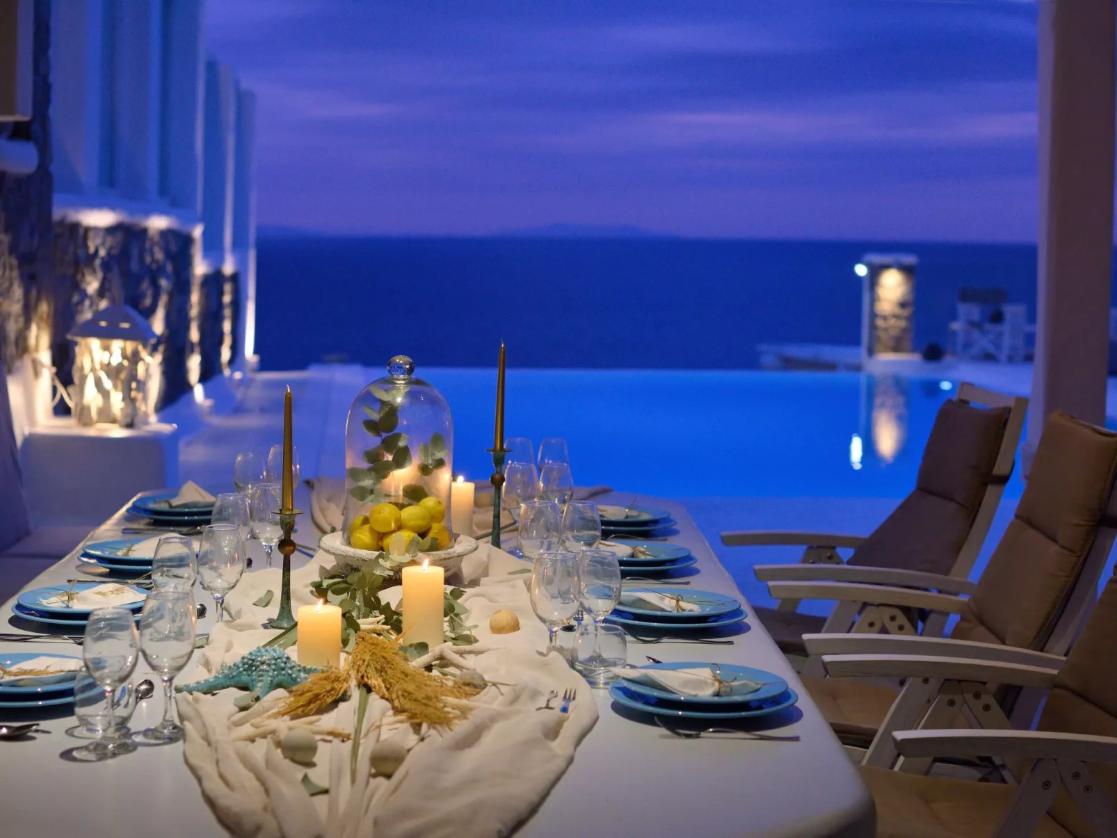 "Calypso Sunset" mit Terrasse-Dehors