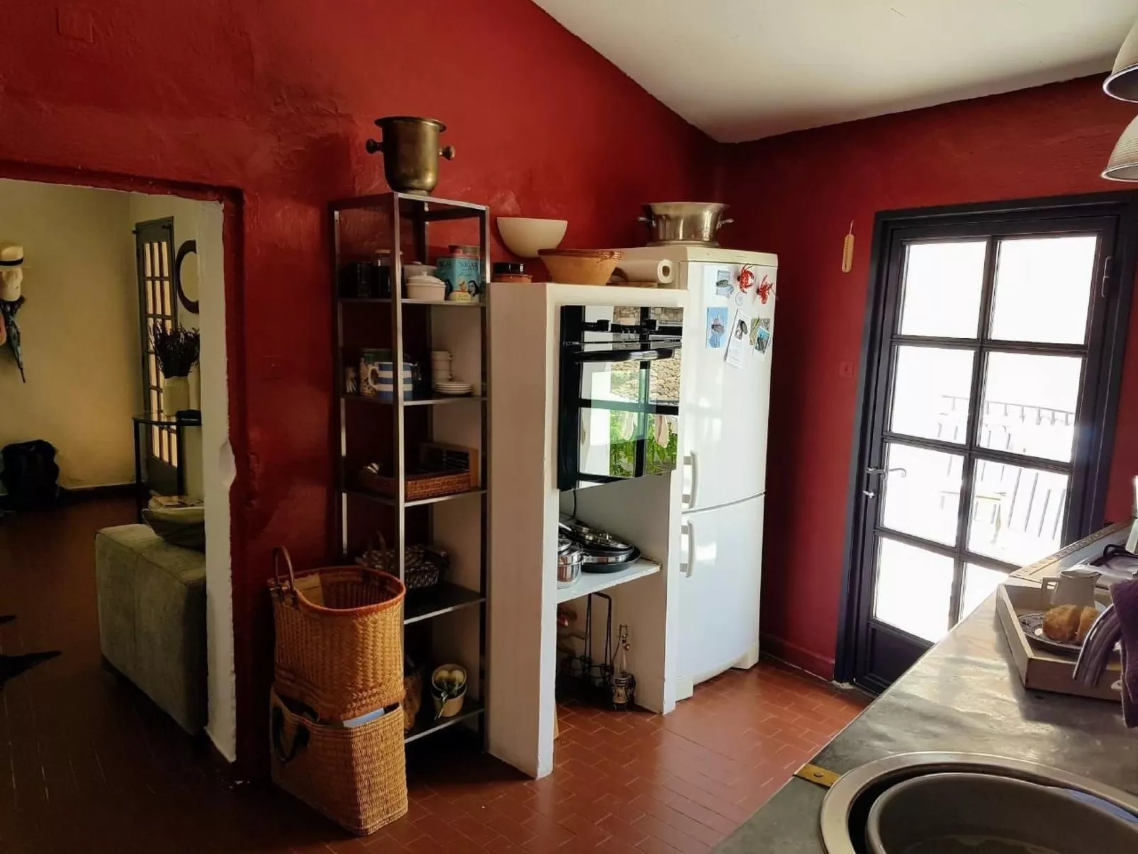 Provenzalisches Haus aus Naturstein in Gigondas