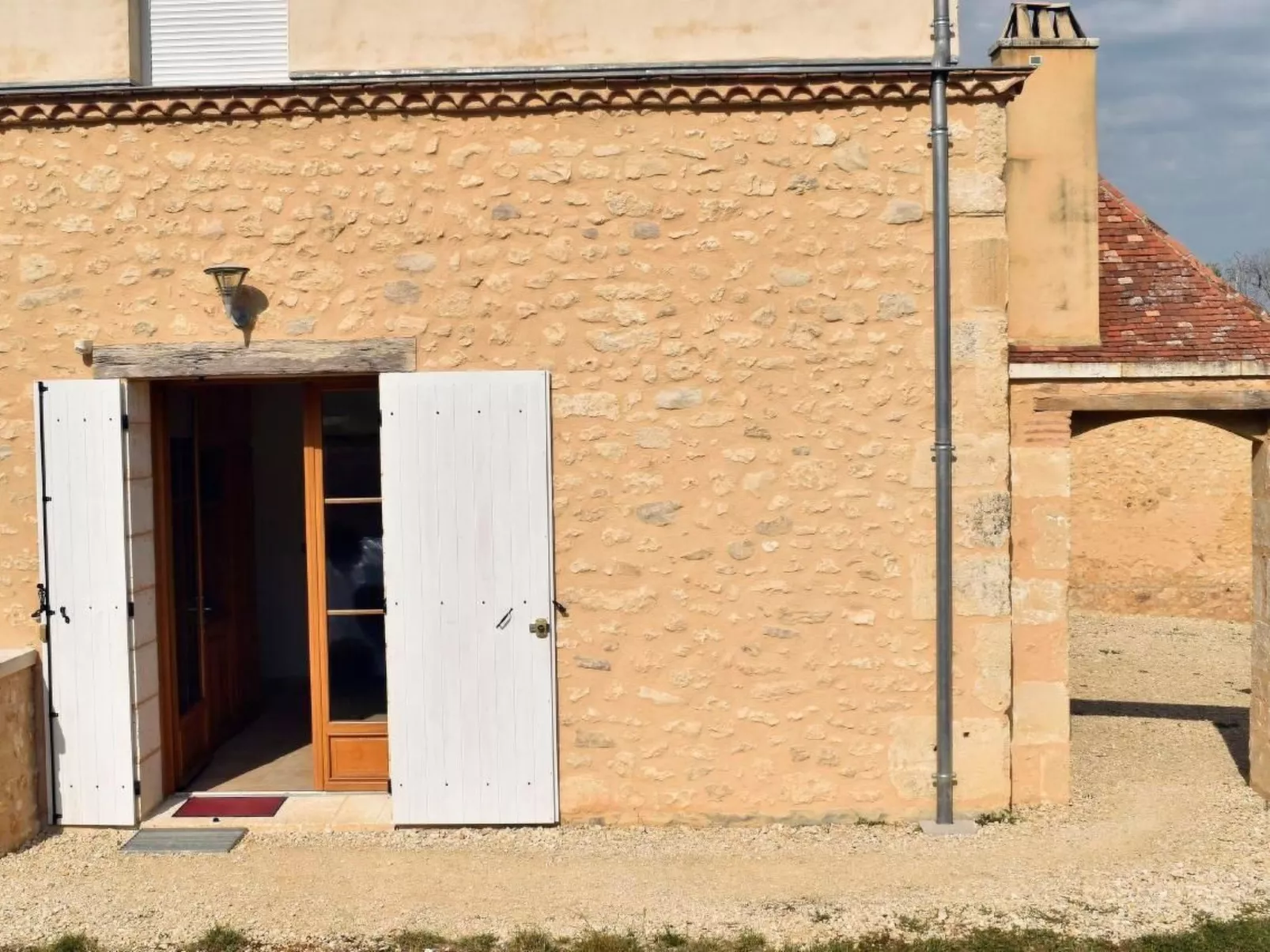 Swimmingpool, ruhig auf dem Land für zwei