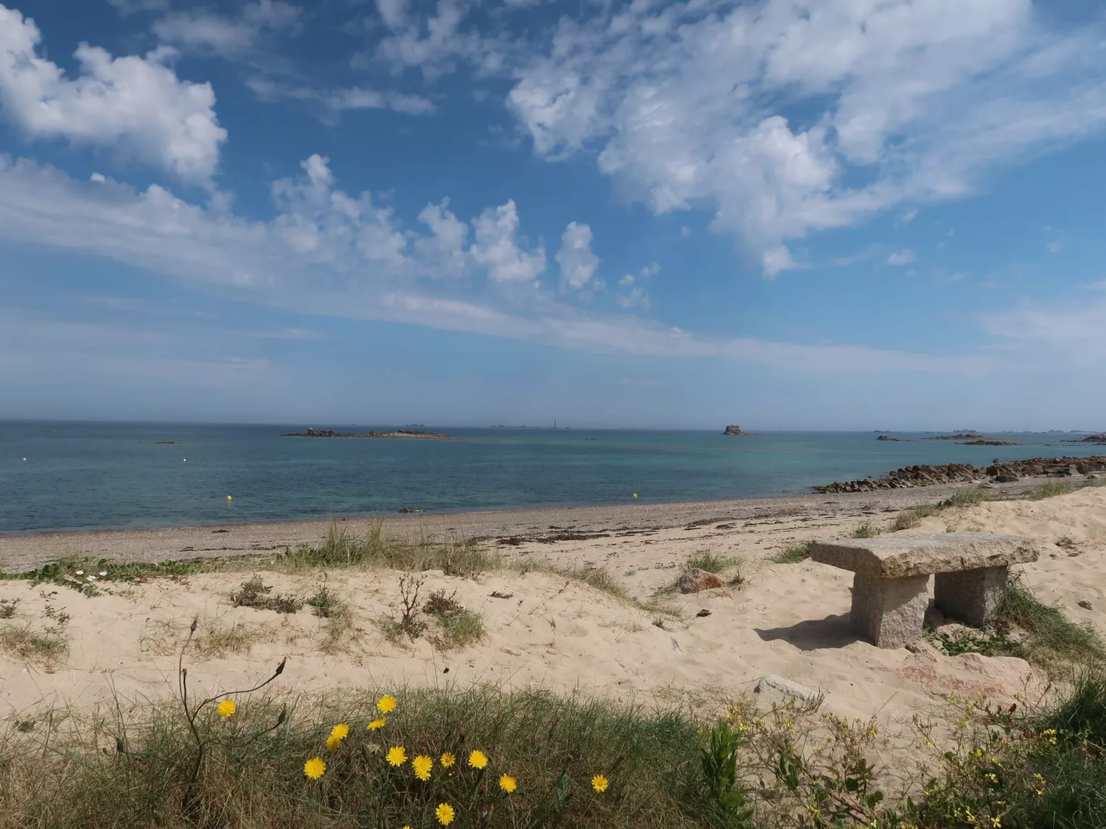 Les Chardons Bleus Sauna Jacuzzi Meerblick-Area