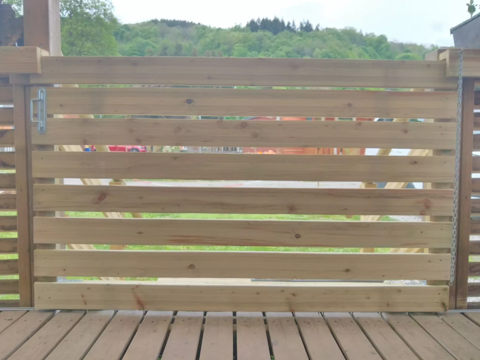 Standing Mobilheim 6 Plätze 2 Bäder-Draußen