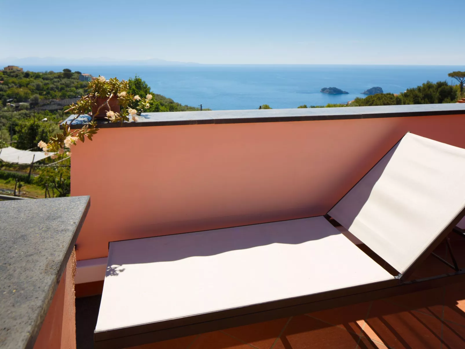 Panoramavilla mit Pool-Outside