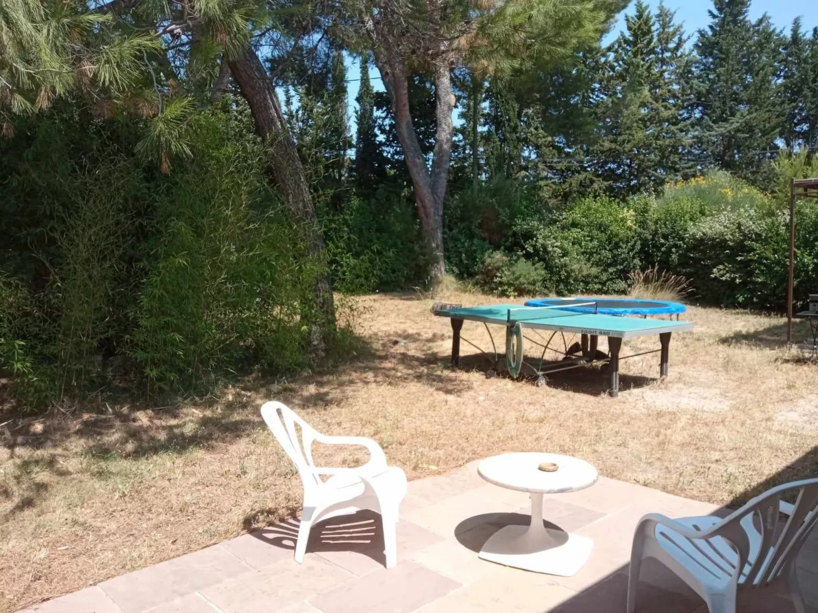 La petite maison sous les pinins-innenpool-Draußen