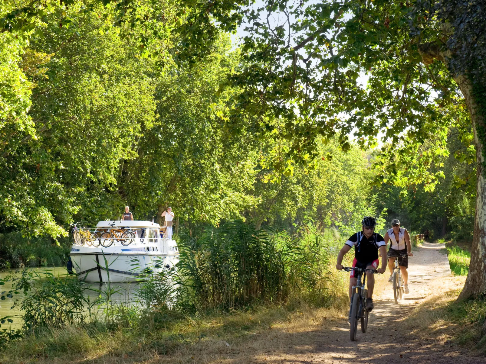 Mobilheim mit Terrasse-Environnement