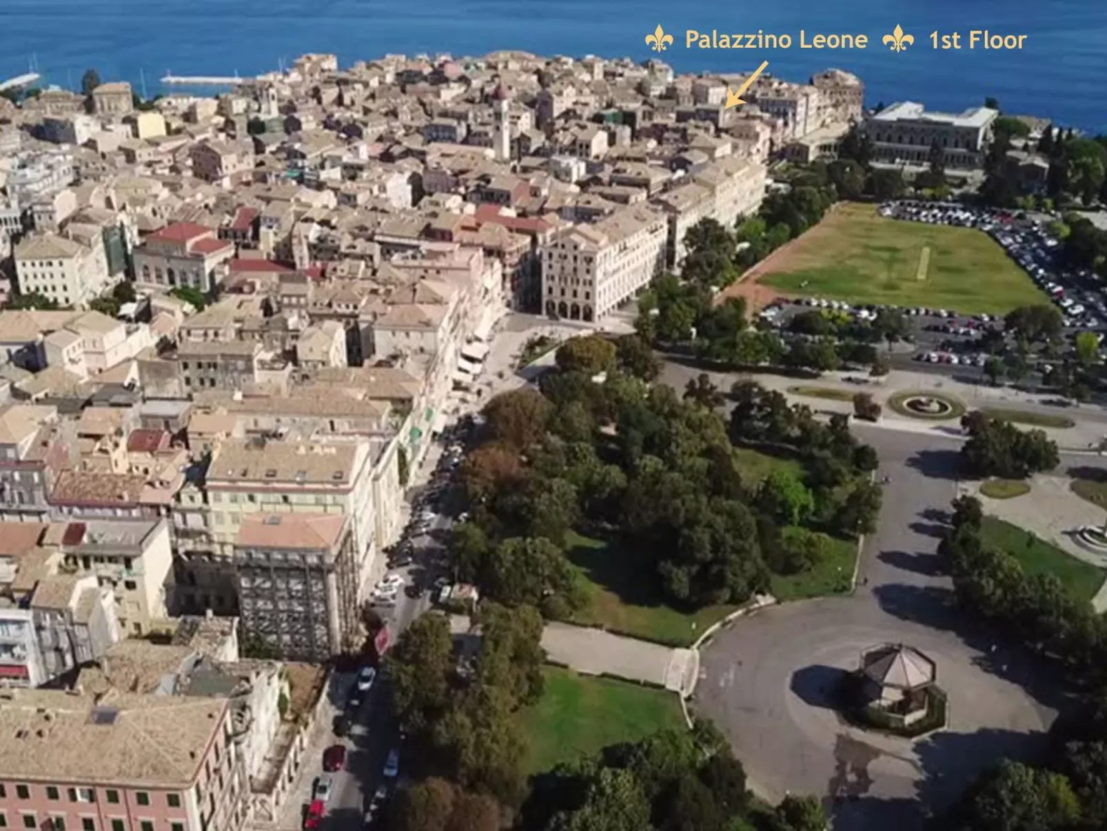 Palazzino Leone - Korfu Altstadt Deluxe Wohnung-Dehors