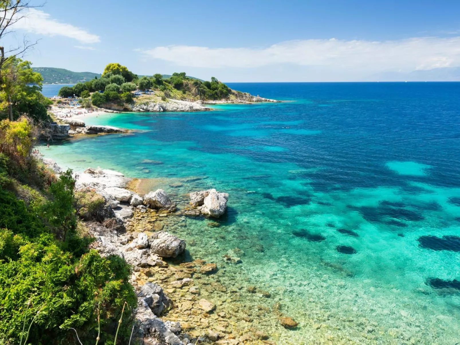 Stilvolle Erdgeschosswohnung Wave Tria in Kassiopi