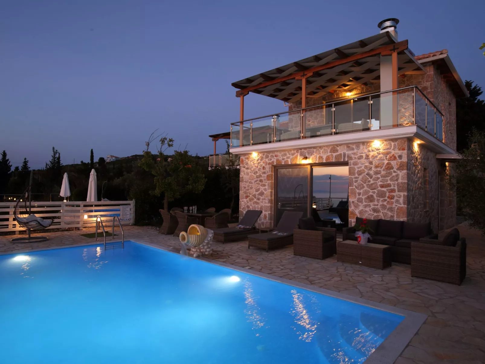 Luxuriöse Steinvilla Angela in der Nähe von Kathisma-Image-tags.info