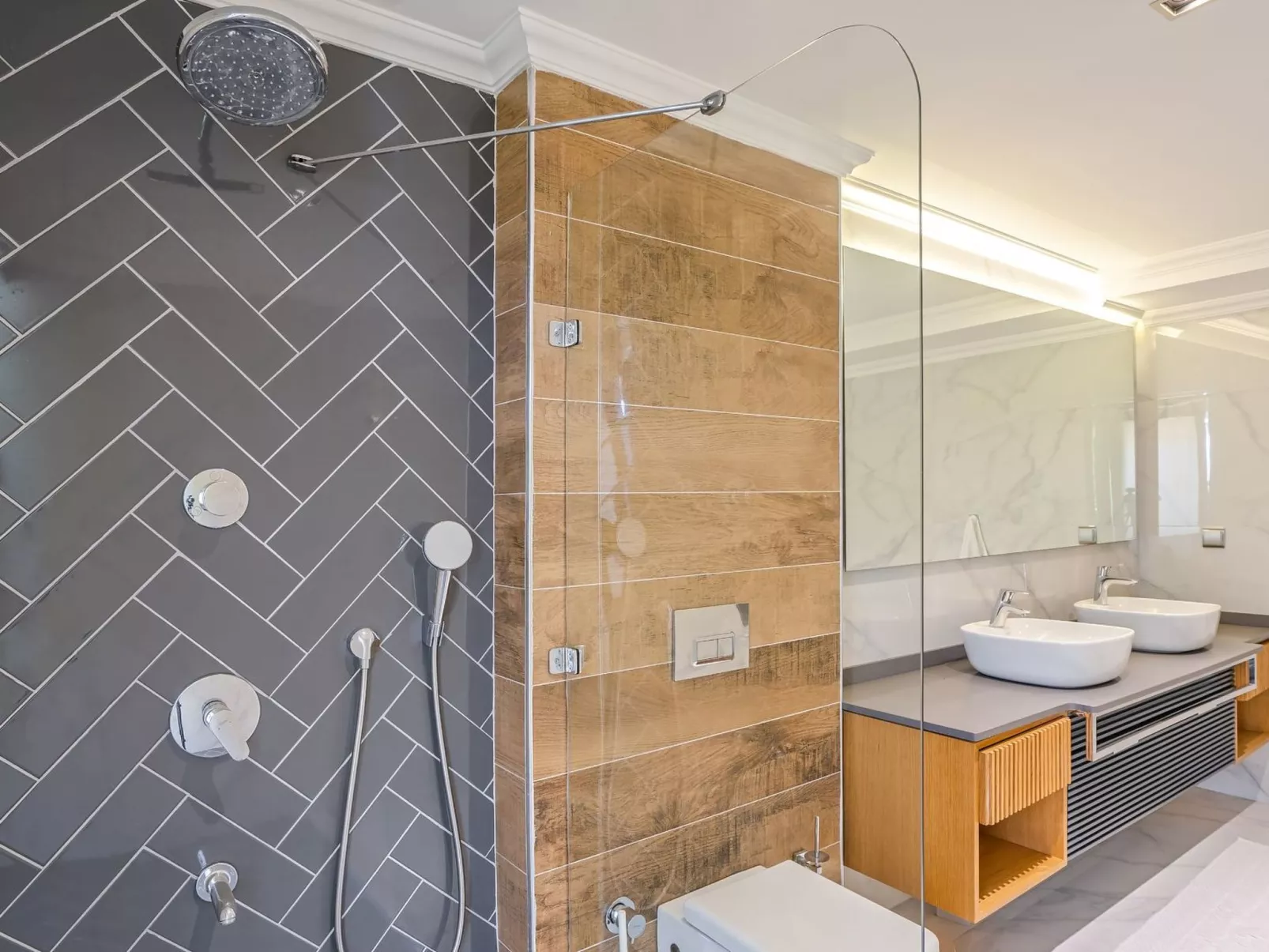 Ferienunterkunft im Zentrum Kalkans für Familien