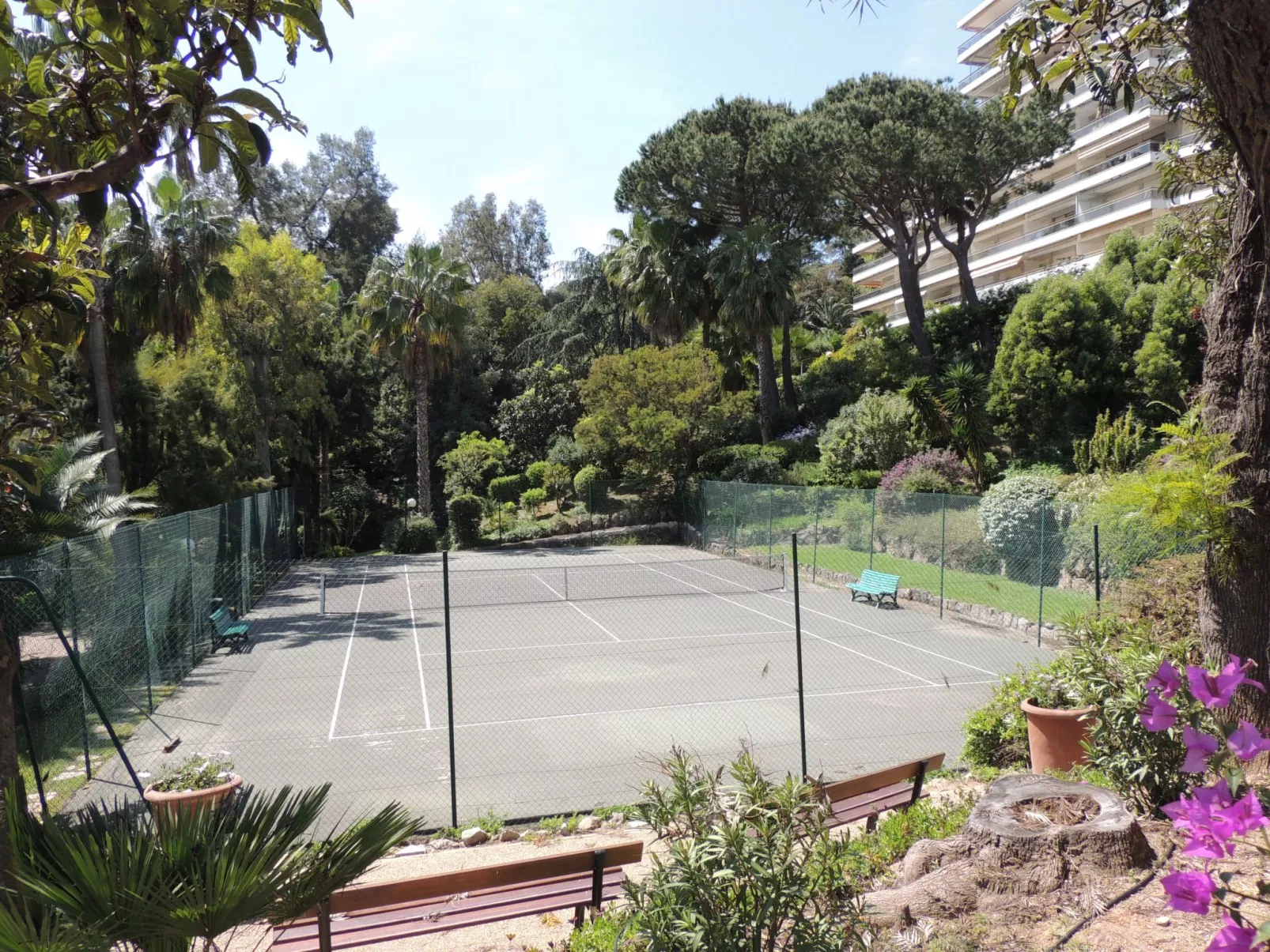 Studio Vue mer standing proche Cannes-Draußen