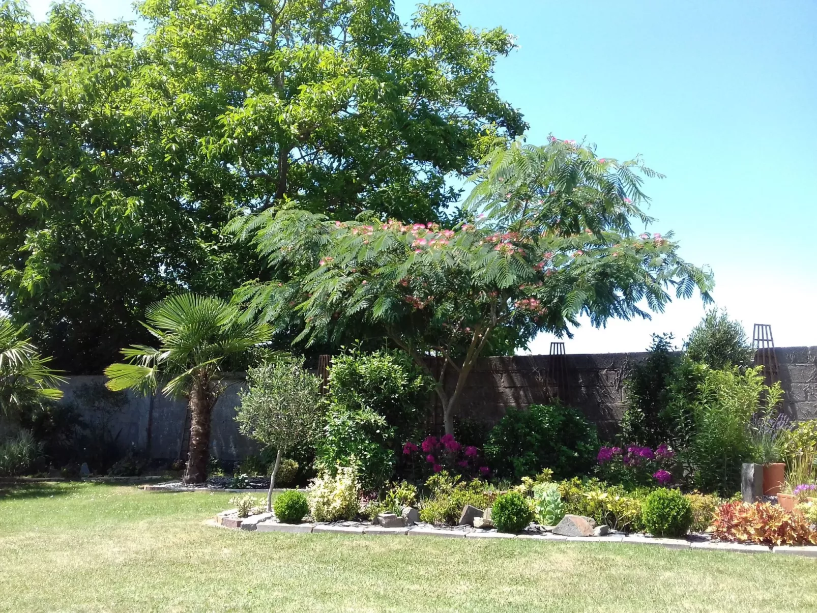 Gite Pamphilienne mit Blick auf Mont Saint Michel-Dehors