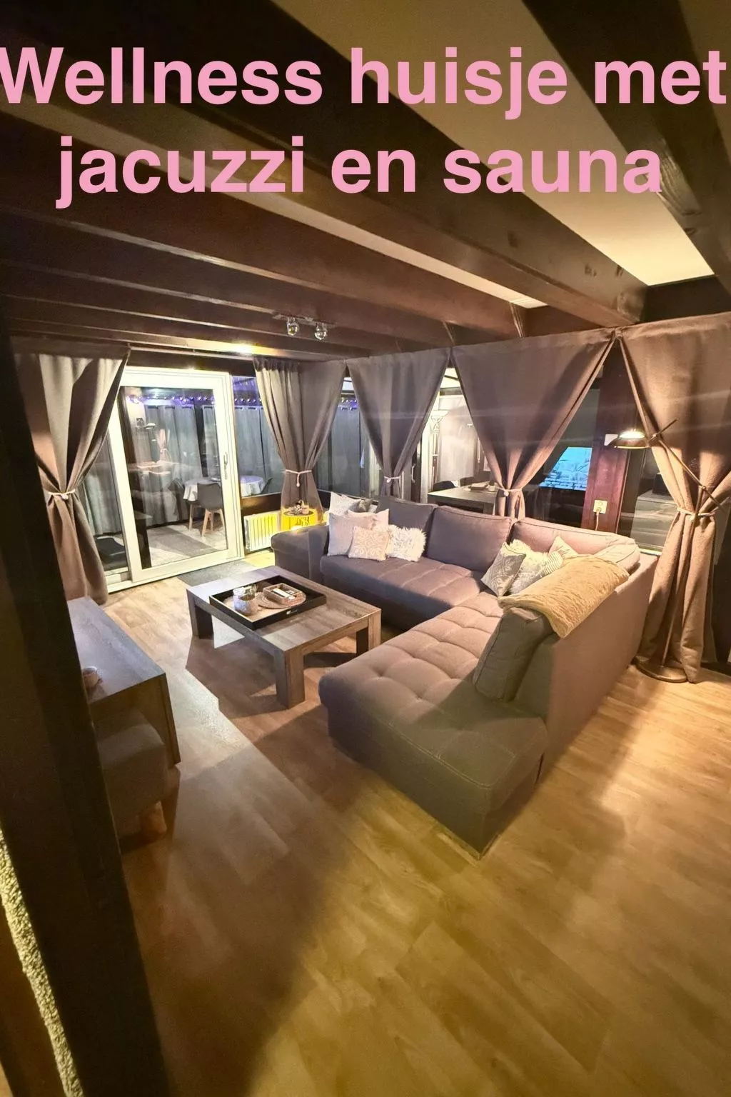 Wellness-Ferienhaus für 5 Personen-Dedans