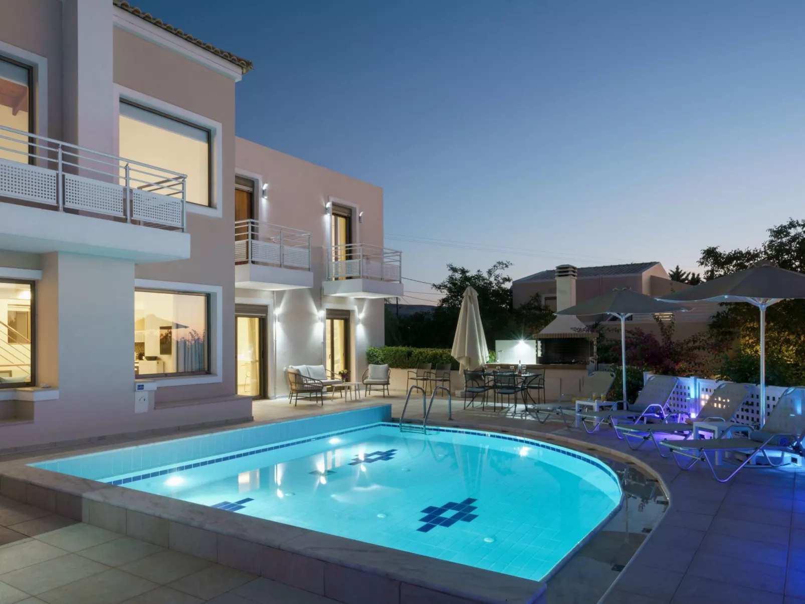 Familienvilla Antonios mit privatem Pool in der Nähe von Rethymno-Outside