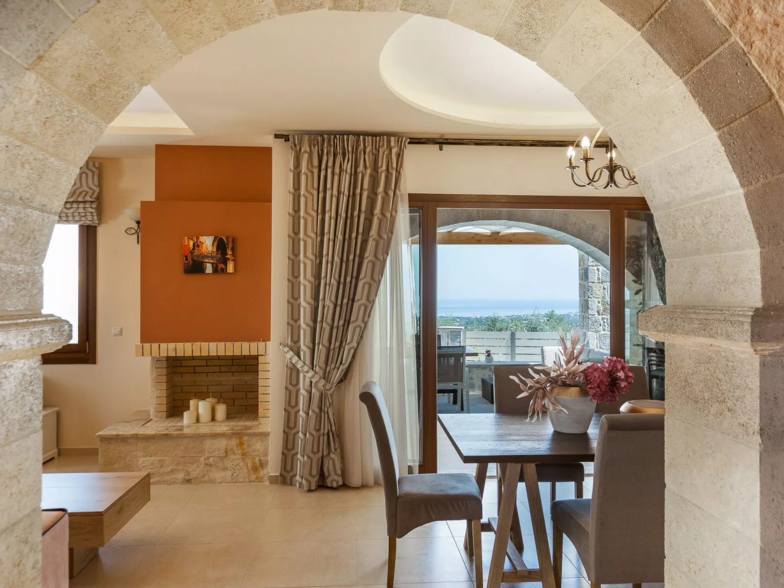 Wunderschönes Haus in Arkadi mit privatem Pool-Drinnen