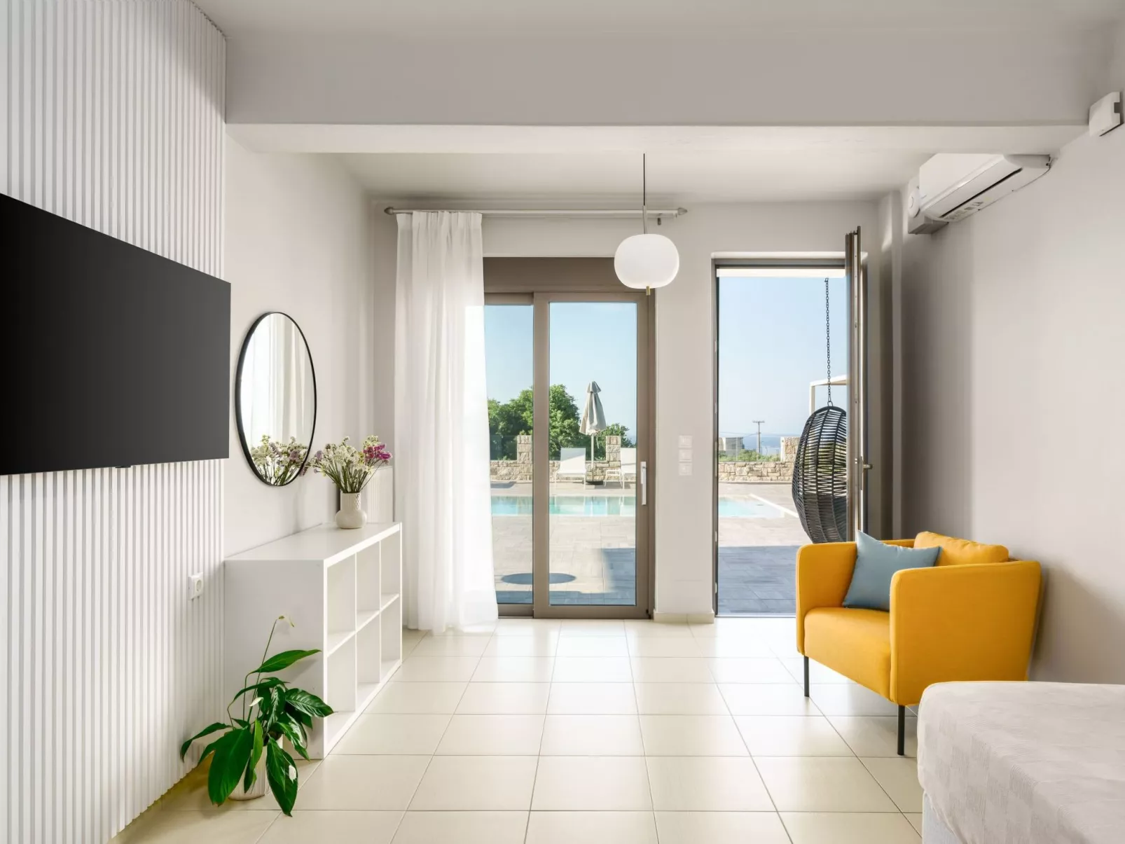 Ferienvilla "Oak Luxury" mit eigenem Pool-Drinnen