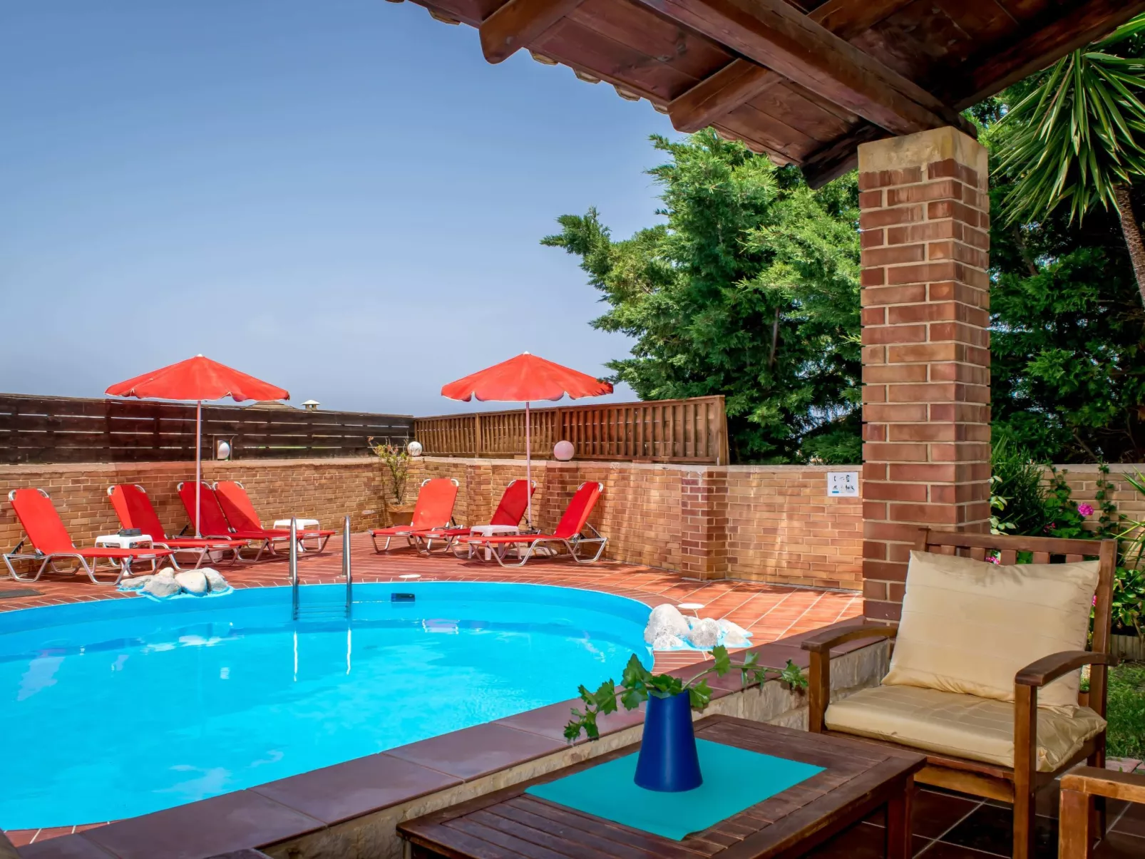 Niriides Villas_Sagini_ 3-Schlafzimmer privater Pool