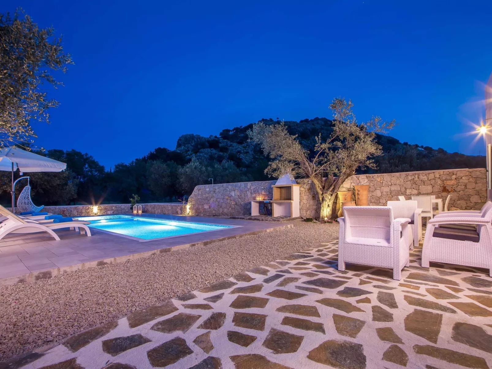 Kalathos Dream - Blauer Traum-Dehors