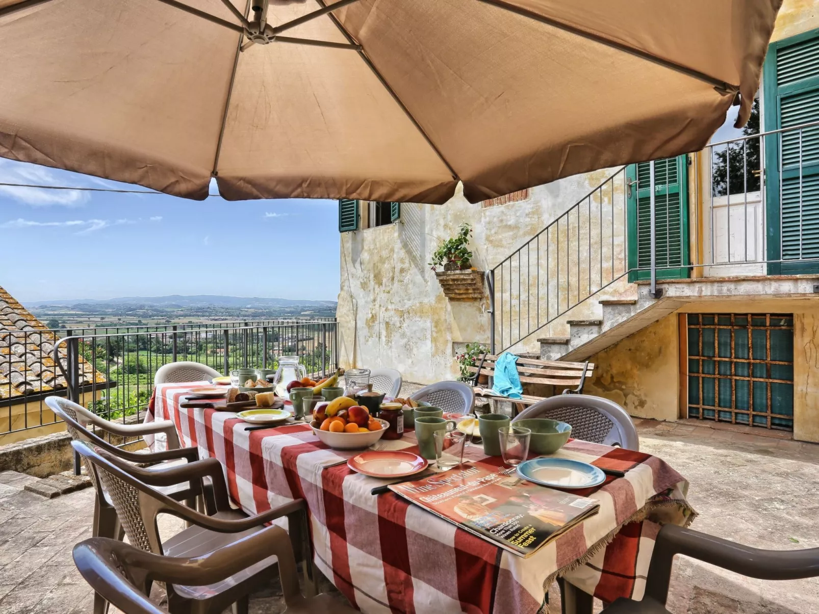 Villa 'La Canonica' mit Gemeinschaftspool-Dehors