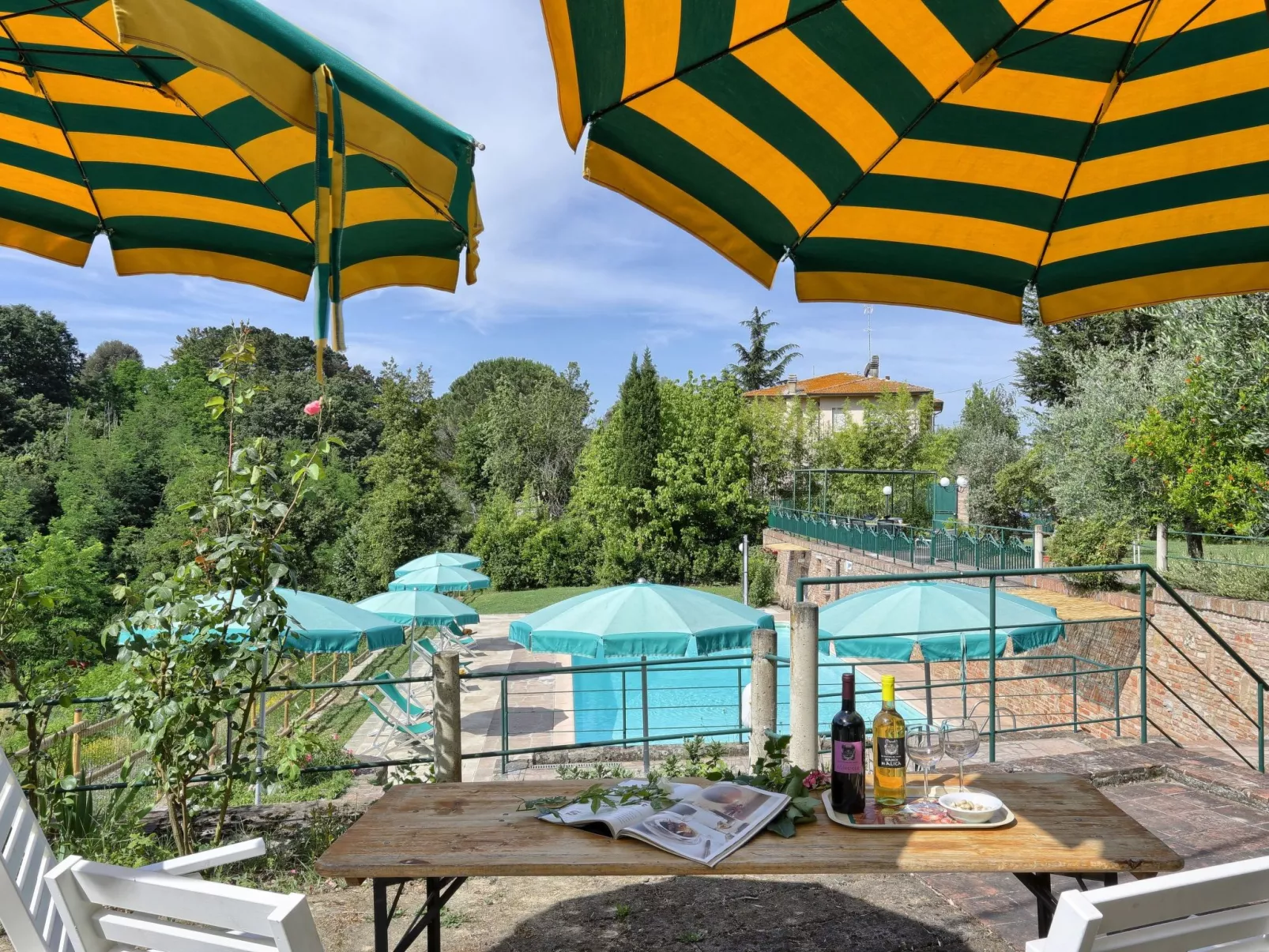 In Palaia mit Großem Garten-Dehors