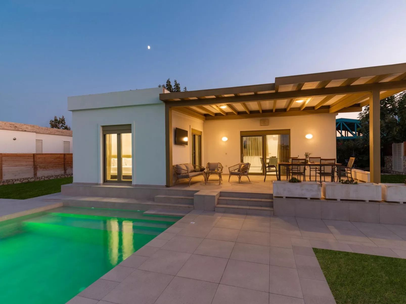 Klimatisierte Villa Elia-Dedans