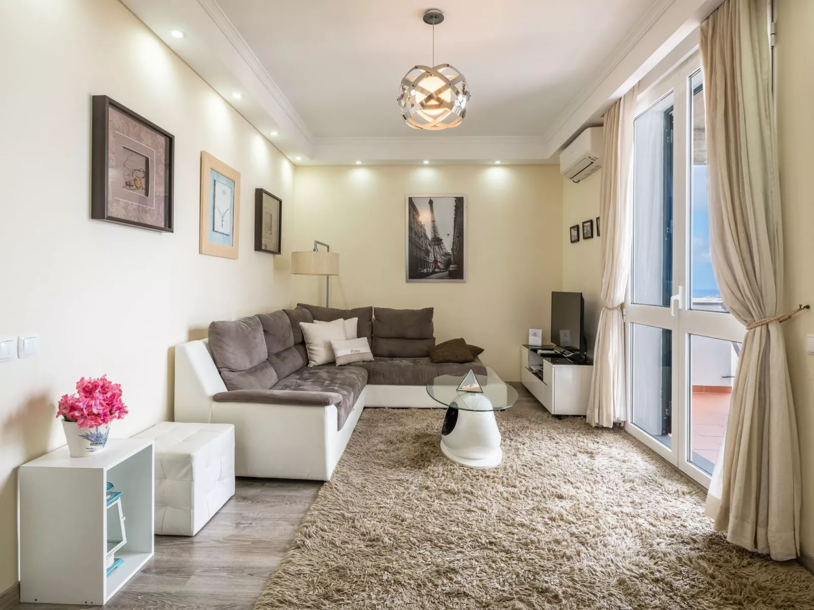 Appartement "Amerika" mit Balkon