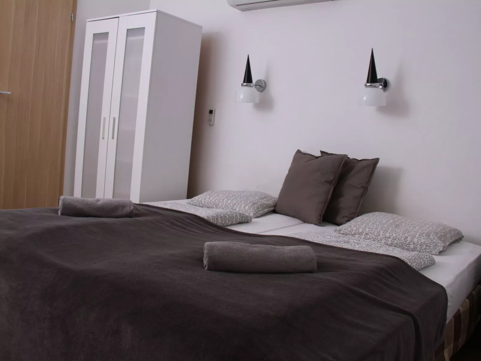 Apartment für acht Personen im Dachgeschoss