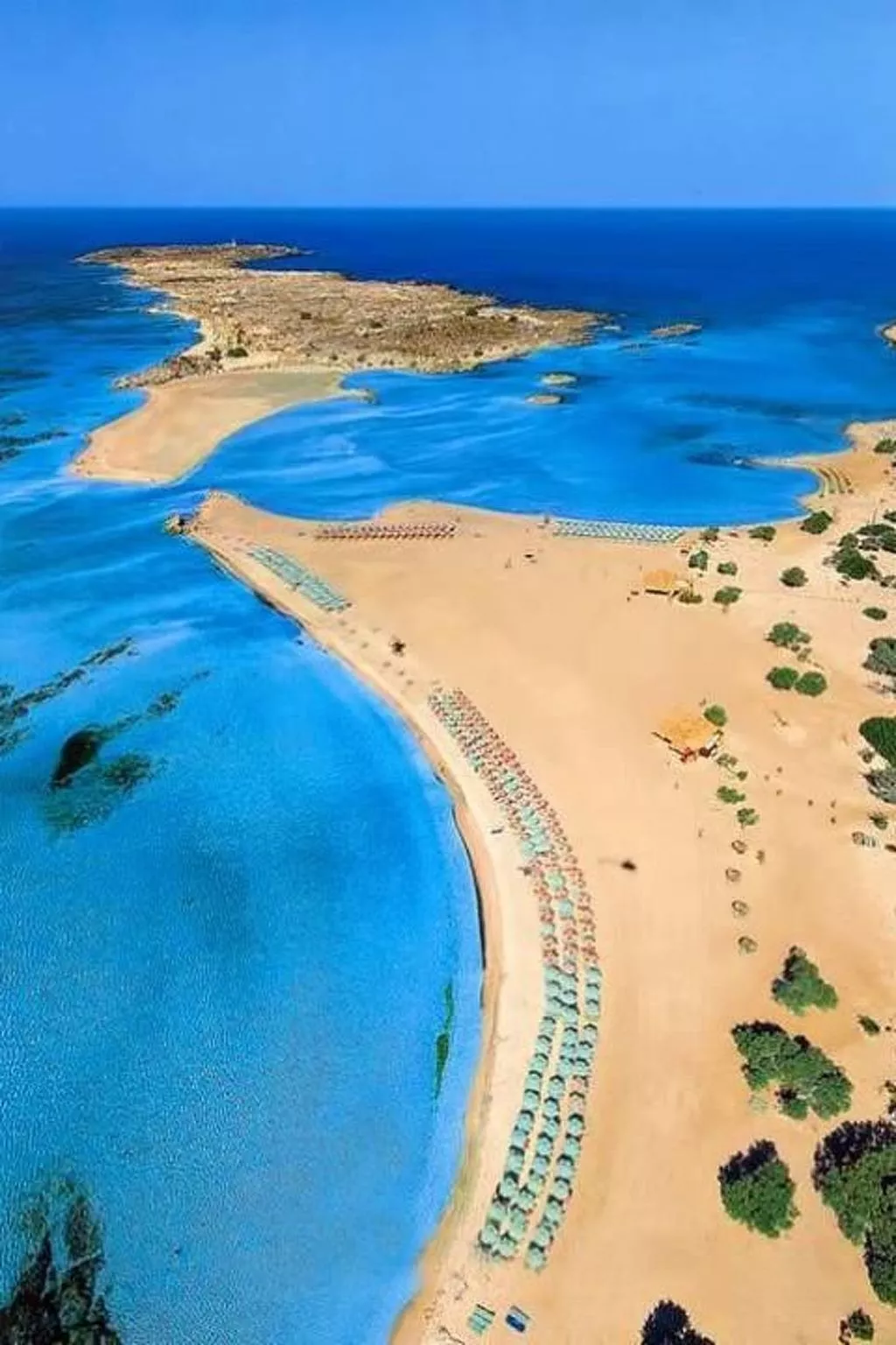 Traditionelle Villa mit Pool und Meerblick Elafonissi-Outside