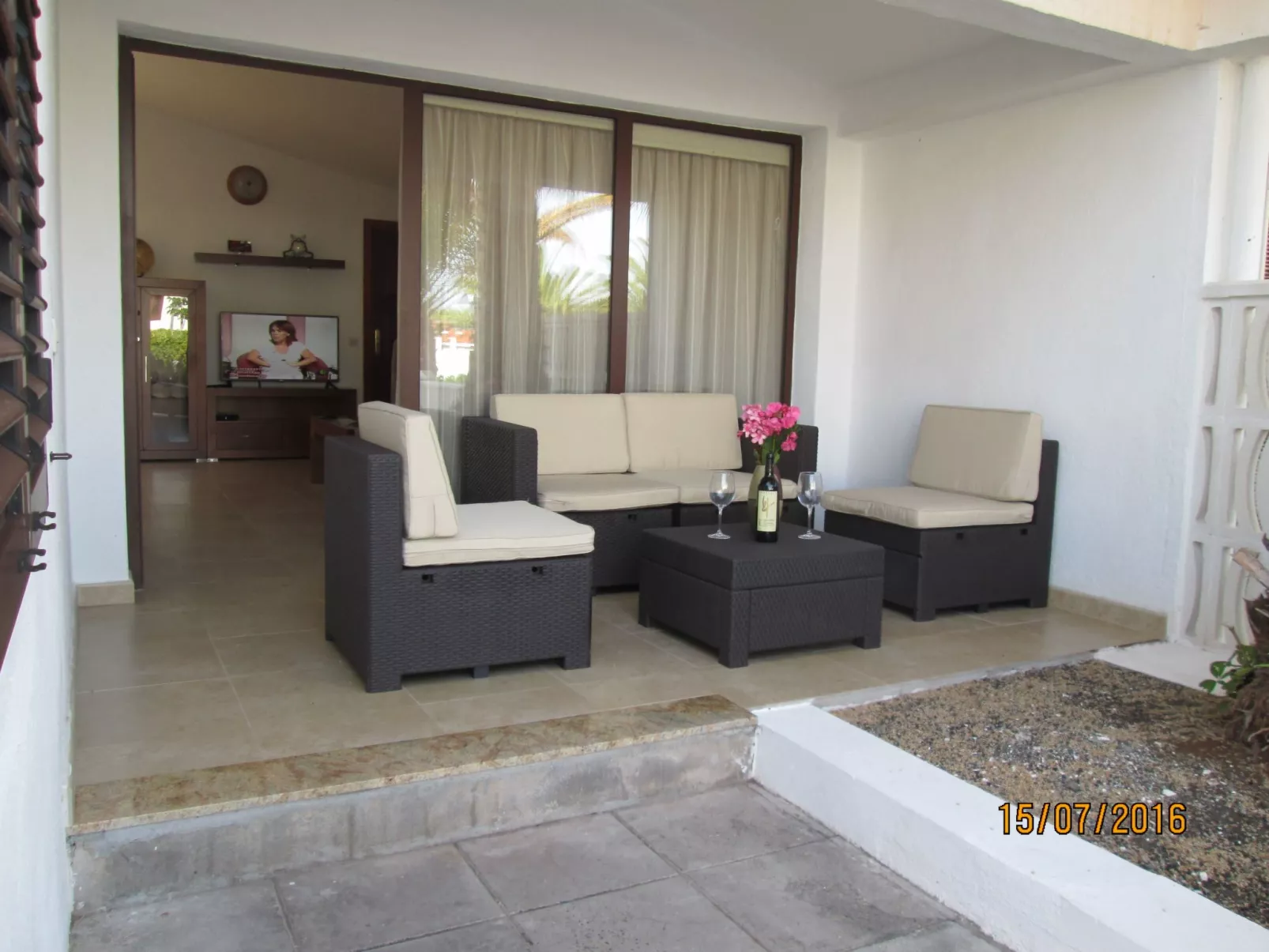 Wohnung "la Palmera" mit privatem Garten-Inside